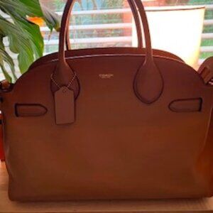 Coach Soft Empire Carryall Bag 40 in Honey Brown